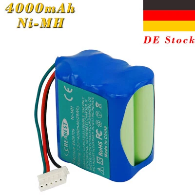 4000mAh 7.2V Ni-MH Akku für iRobot Braava 380T 390T Minze Plus 5200 Plus 5200C