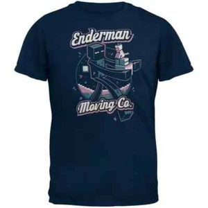 Official JINX Minecraft Enderman Moving T-Shirt Size Kids Small NEW - Picture 1 of 1