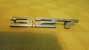 Chevy "327" Emblem GM FENDER BADGE ORNAMENT TRIM OEM - Bild 1 von 11
