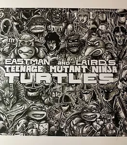 SDCC 2024 Tmnt Teenage Ninja Turtles Eastman & Laird Poster 11x17 Exclusive - Picture 1 of 2