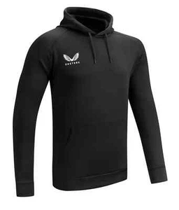 Castore Brush Back Overhead Hoodie, Black, NEW - Picture 1 of 1