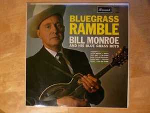Bill Monroe And His Blue Grass Boys Bluegrass Ramble UK 1962 Brunswick LAT 8511 - Picture 1 of 6