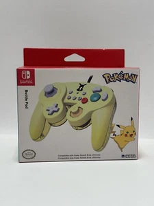 HORI Nintendo Switch Pokemon Pikachu Yellow Battle Pad Controller - NEW Sealed - Picture 1 of 6