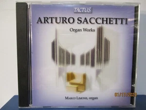 ARTURO SACCHETTI: ORGAN WORKS - Marco Limone - CD - MINT condition - 25-428 - Picture 1 of 3