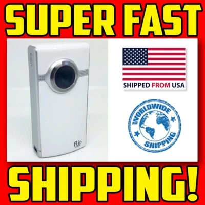 📷📷📷 Cisco U260W HDMI Flip видеокамера Ultra HD 4GB для ремонта или запчасти только - Изображение 1 из 4