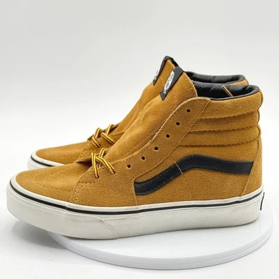 Vans Sk8-Hi Zapatos de Skate Talla 3.5 Niños Gamuza Trigo NUEVO Foto 1 de 4