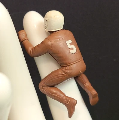 Винтажный 1971 MATTEL Hot Wheels Rrrrumblers мотоцикл РАЙДЕР коричневый белый шлем #5 - Изображение 1 из 4