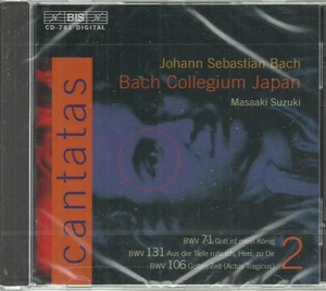 CD neu J.S. Bach Collegium Japan, Masaaki Suzuki, Kantaten Vol. 2 BWV 71 131 106 - Bild 1 von 2