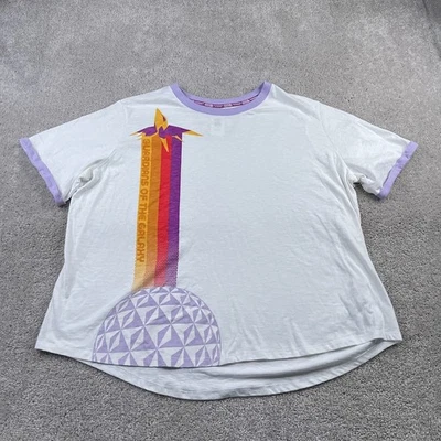 Marvel Guardians of the Galaxy Shirt Womens 1X Disney Epcot Ride Cosmic Rewind - Image 1 of 4