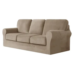 7 Piece Couch Covers for Sofa, Replacement Ektorp Sofa Cover 3 Seat with 1 Ma... - Bild 1 von 6