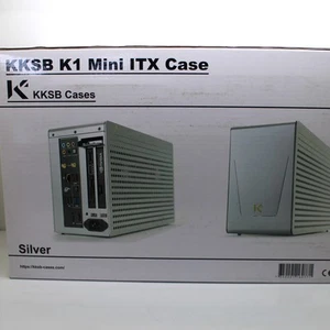 KKSB 7350001160771 K1 12" L x 7.5" W x 5" H Mini ITX Case Silver - Picture 1 of 7