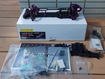 Yokomo YD-2 RX Purple 1/10 RC Drift Car Full Option Factory Assembled Chassis - Image 1 of 4