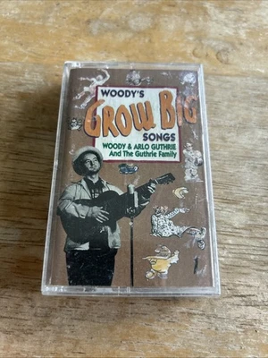 Woody Arlo Guthrie & The Guthrie Family Sings Woody's Grow Big Songs Cassette 1 - Image 1 of 4