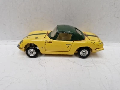 Corgi Toys #319 Lotus Elan S2  Hard Top 1/43 die cast used, replacement tires - Bild 1 von 4