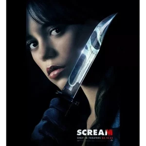 Jenna Ortega Scream Poster 4x6 PHOTO PRINT - Picture 1 of 1