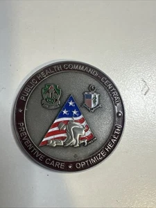 Challenge Coin, U.S. Army, Public Health Command, Presented by Commander - Picture 1 of 2