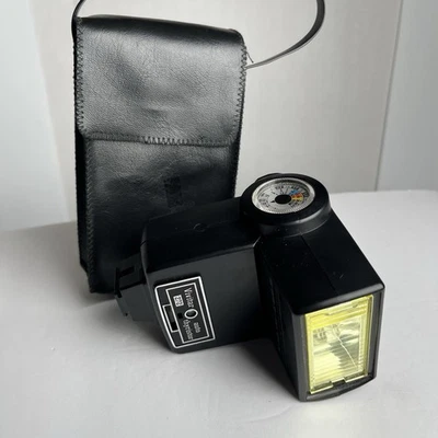 Vintage Vivitar 272 Auto Thyristor Camera Flash Equipment w/ Case TESTED & WORKS - Image 1 of 4
