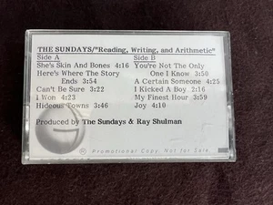 Vintage The Sundays Reading, Writing, And Arithmetic Promo Cassette DGC Geffen - Picture 1 of 8