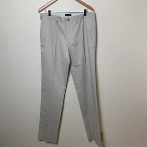 Lands End Hose Herren Gr. 35 beige Chino weich Khakis Tailored Fit 100% Baumwolle - Bild 1 von 9