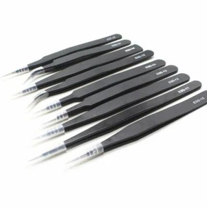 Set pinzette in acciaio inox adatte per beauty manicure ispessimento - Foto 1 di 22