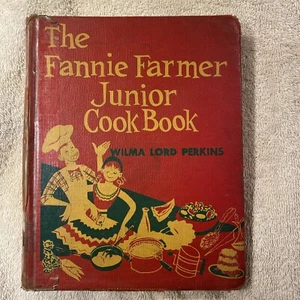 FANNIE FARMER JUNIOR COOK BOOK Wilma Perkins New Revised 1957 HC - Picture 1 of 19