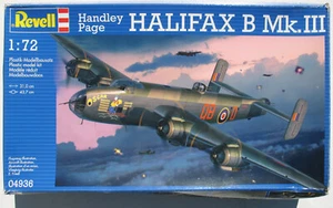 REVELL 04936 Handley Page Halifax B Mk III + Eduard Mask 1:72 kit de avión - Imagen 1 de 7
