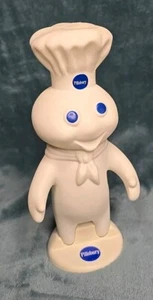 Vintage Pillsbury Doughboy Kunststoff Figur mit Ständer 2000 RAR  - Bild 1 von 5