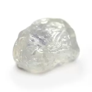 Einzigartig zertifiziert 4,31ct natürliches Ceylon weiß Saphir unbeheizt Sri Lanka grob - Bild 1 von 7