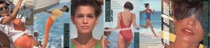 Cindy Crawford Paul Lange Revista Moda Editorial "Sunshine Superbody 6p 1985 - Imagen 1 de 8