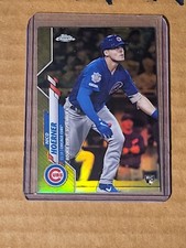2020 Topps Chrome Update Nico Hoerner True Gold Refractor RC/50 Cubs