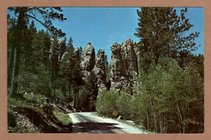 Needles Drive Black Hills South Dakota Custer State Park UNP Chrome Postcard - Picture 1 of 2