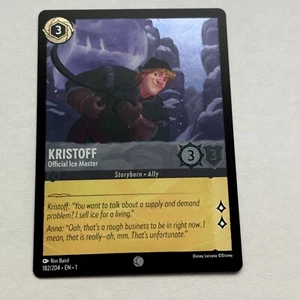 Kristoff 182/204 Disney Lorcana The First Chapter Common Cold Foil Card NM - Picture 1 of 2