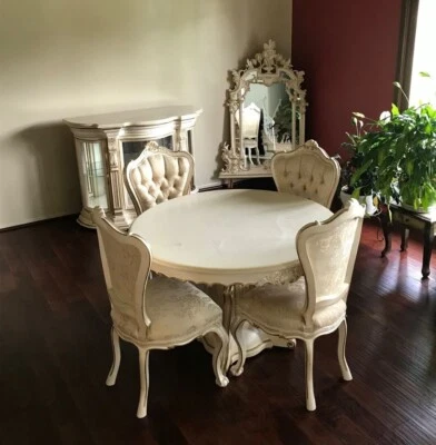 CONJUNTO DE MESA DE JANTAR POLREY - Imagem 1 de 4