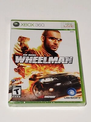 Wheelman Vin Diesel Microsoft Xbox 360, 2009 Ubisoft Brand New Factory Sealed - Image 1 of 3