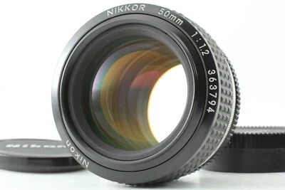 CLA'd "Near Mint +++" Nikon NIKKOR AI-S AIS 50mm f1.2 MF Prime Lens JAPAN - Image 1 of 4