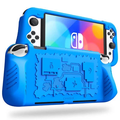 Soft Silicone Case for Nintendo Switch OLED Model Shockproof Protective Cover - Image 1 of 4