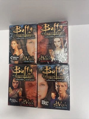 Buffy The Vampire Slayer Collectible Card Game Lot Of 4 Decks BRAND NEW SEALED - Image 1 of 4