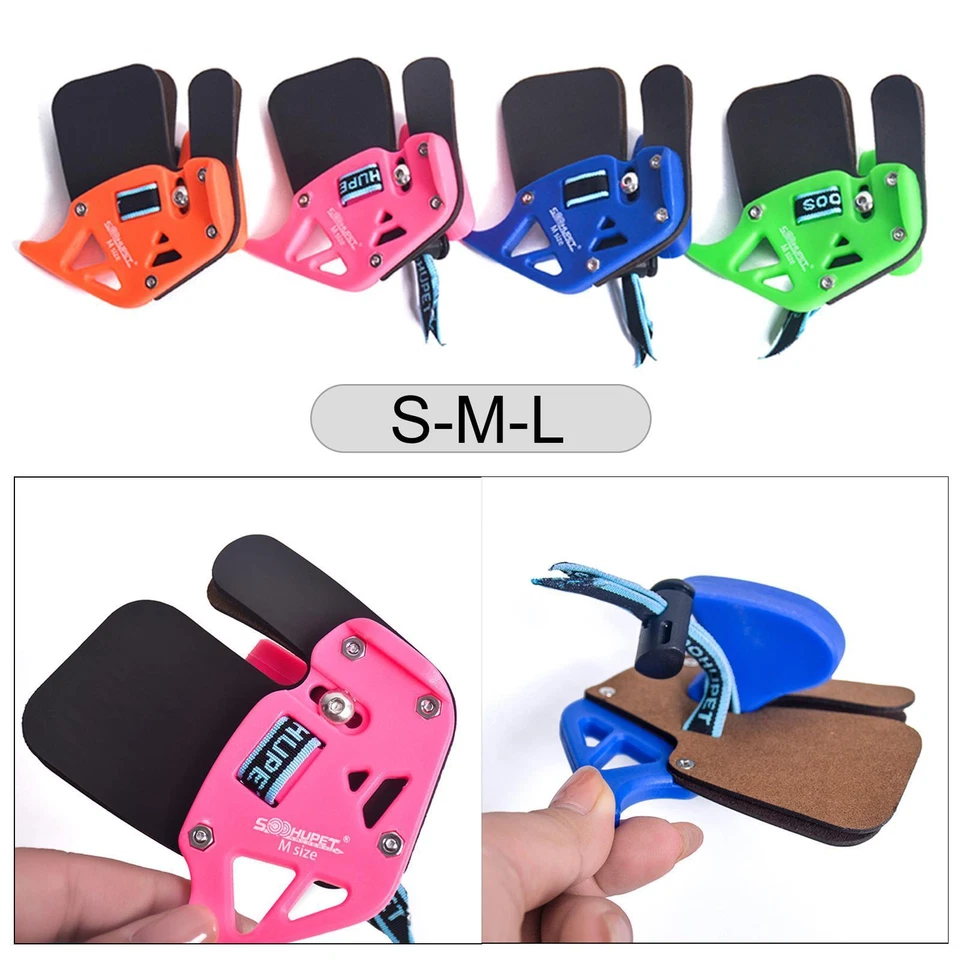 Bow Finger Tab Right Hand Finger Protect Guard Shooting Practice Accessories - Image 1 of 1