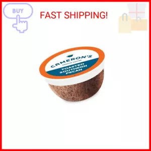 Cameron's Coffee Single Serve Pods, Flavored, Toasted Southern Pecan, 12 Count ( - Picture 1 of 2