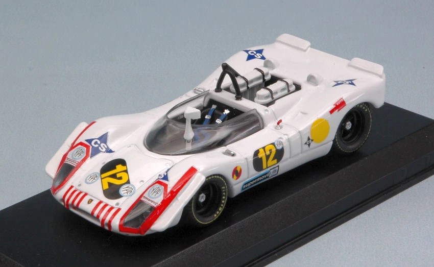 Porsche 908/02 #12 2nd 1000 Km B.aires 1970 A. Soler Roig / J. Rindt 1:43 Model - Immagine 1 di 1