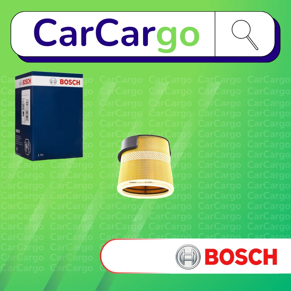 Filtro de ar Bosch para Porsche Boxster 2004-2012 306x196x86mm OEM Premium NOVO - Imagem 1 de 4