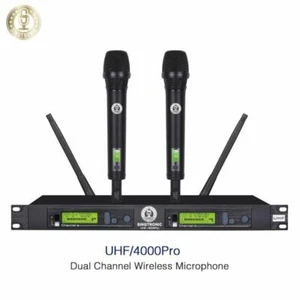 Singtronic UHF-4000Pro-Black Professional Digital Dual PLL Wireless Microphone - Picture 1 of 1