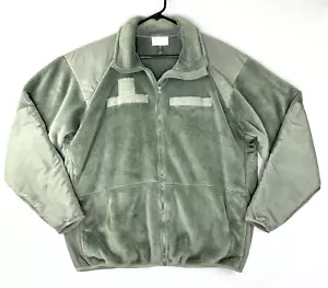 US Military Cold Weather Gen III Fleecejacke Erwachsene Large Regular Salbeigrün - Bild 1 von 10