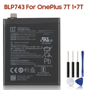 Batterie de remplacement BLP7431 pour OnePlus 7T OnePlus7T 3800mAh - Photo 1 sur 6