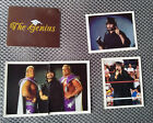Lot 5 stickers inutilisés WWF Catch Merlin 1992 The Geniu N°118, 119, 120, 121..