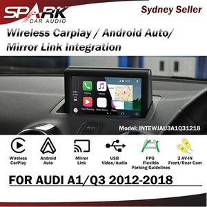 CP WIRELESS CARPLAY ANDROID AUTO MIRROR LINK INTEGRATED FOR AUDI A1 Q3 2012-2018 - Bild 1 von 1