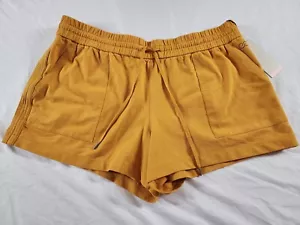 Calia By Carrie Underwood Mid-Rise Casual Active Short Sz XL Yellow - Picture 1 of 6