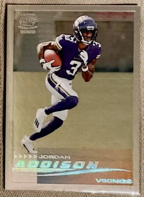 2023 Zenith - Jordan Addison RC - 2000 Crown Pacific Revolution Vikings - MINT - Image 1 of 2