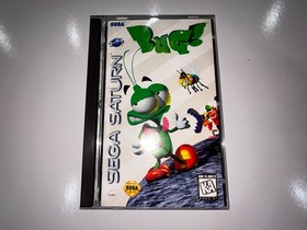 Bug! (Sega Saturn, 1995) CIB Complete with Brand New Case Excellent!