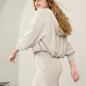 Felpa con cappuccio Abalone Athleta Seasoft orlo a bolla full zip taglia XL nuova con etichette - Foto 1 di 8